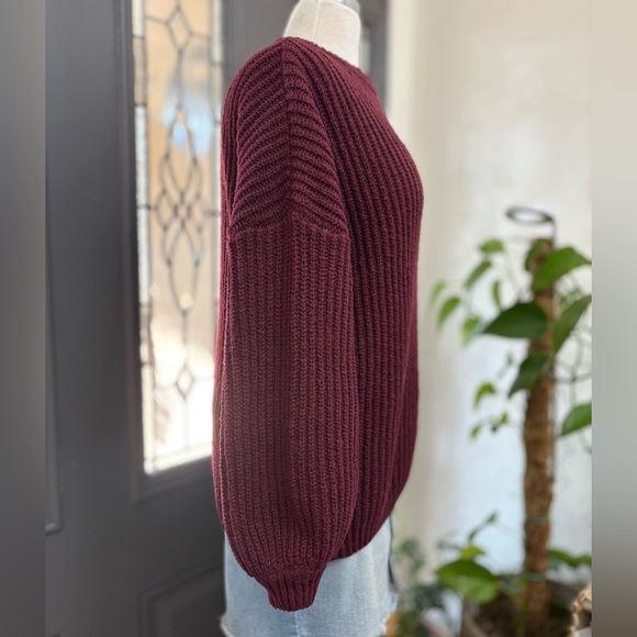 PrettyGarden Women’s Chunky Knitted Pullover Long Sleeve Casual Crewneck Sweater - Picture 5 of 9